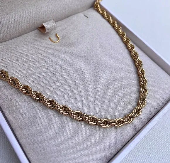 Corrente Cordão Baiano Masculina Banhada 4mm 21grs 60cm - artesanato feito à mão por TM JOIAS