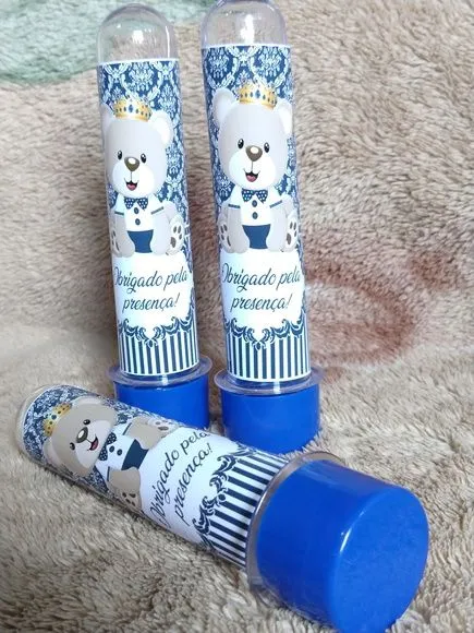 Tubete Personalizado - feito à mão por Mi Papelaria Criativa