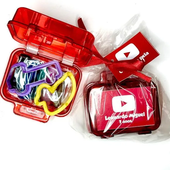 Maletinha Modelar Youtube Personalizado - foto 2