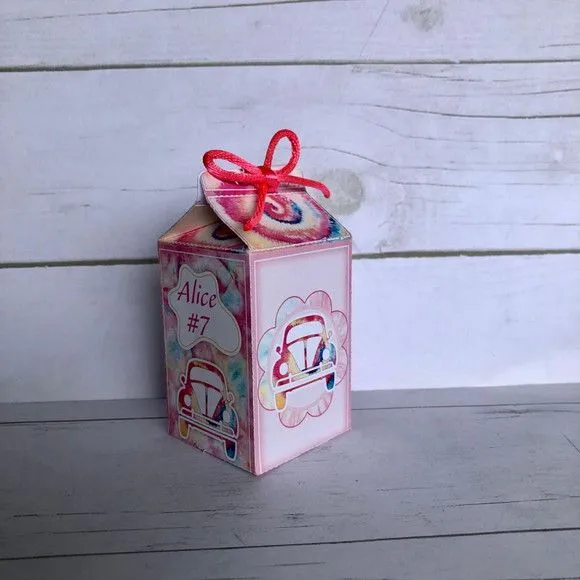 Mini Caixa Milk Tie dye