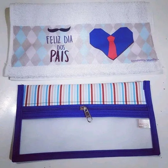 Kit masculino - dia dos pais - artesanato feito à mão por Innovare Studio