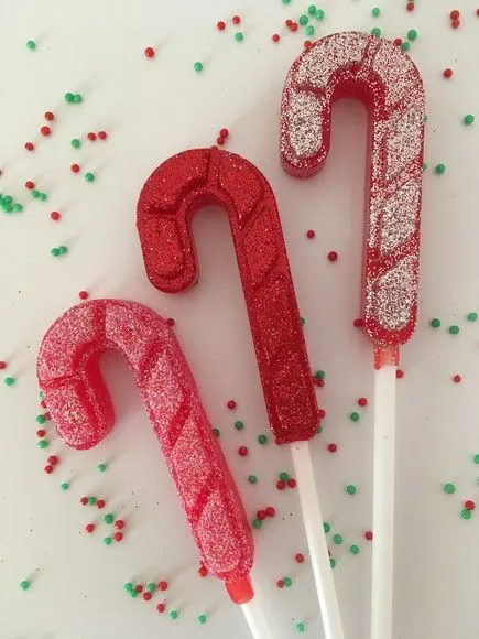 Pirulito Bengala - artesanato feito à mão por Lollipops Cristal