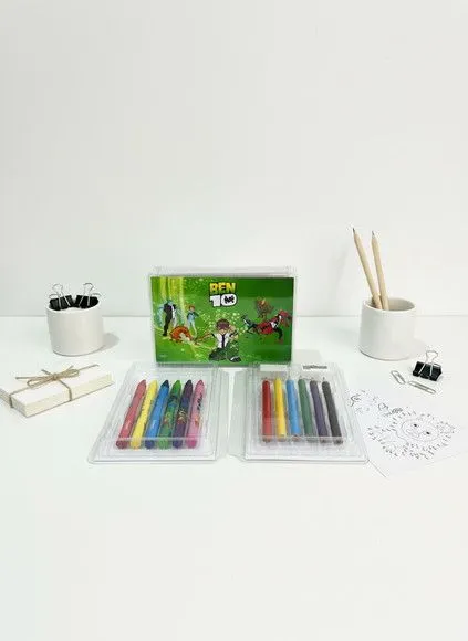 Estojinho de Pintura - Ben 10 Personalizado - artesanato feito à mão por Mi Papelaria Criativa