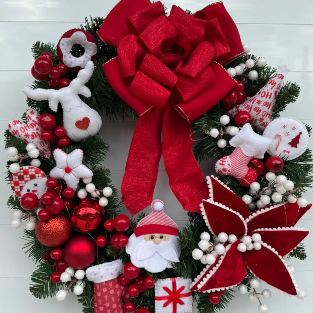 Guirlanda de Festão Natal 60cm - foto 3