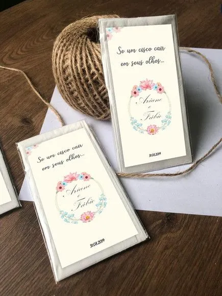 Lagrima de Alegria Personalizada - artesanato feito à mão por creativitybynina
