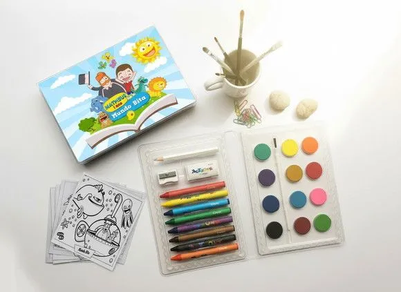 Estojo de Pintura Mundo Bita Personalizado - artesanato feito à mão por Mi Papelaria Criativa