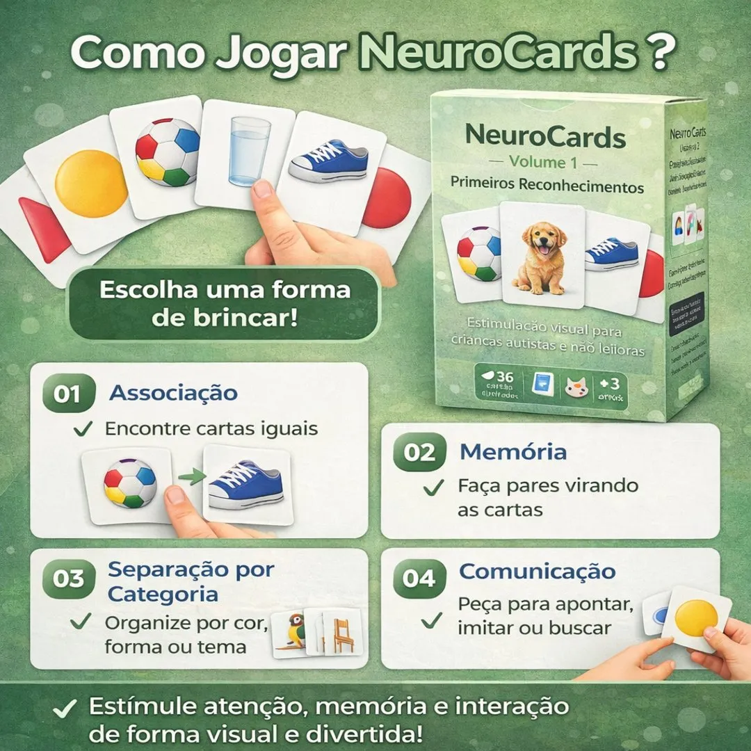 Jogo da Memória Infantil 36 Cartas Associação de Figuras JD Arte - foto 4