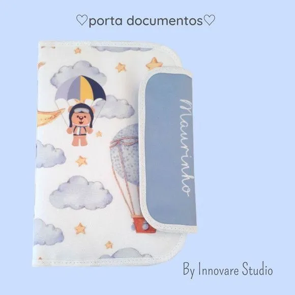 PORTA DOCUMENTOS INFANTIL - Balão - foto 2