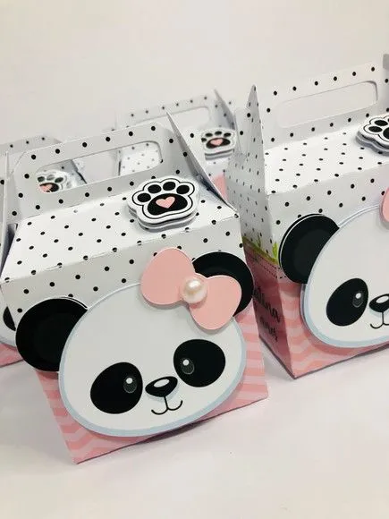 Caixa Mini Maleta Panda - foto 2