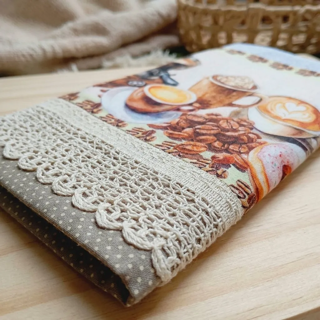 kit com 2 pano de prato tema café ☕ - foto 2