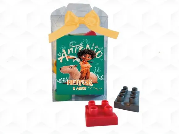 Bloco de Montar Antônio Encanto Personalizada - artesanato feito à mão por creativitybynina
