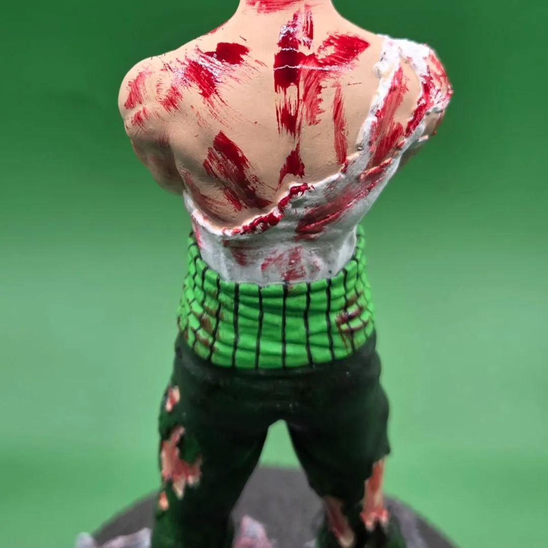 Figura de Ação Roronoa Zoro - One Piece - Action Figure Zoro Colecionavel estatua - foto 3