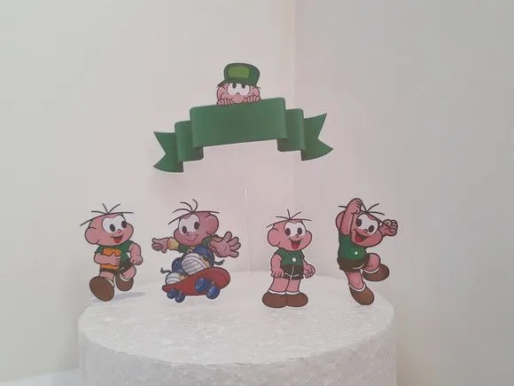 Topo de Bolo Cebolinha - Simples - foto 2