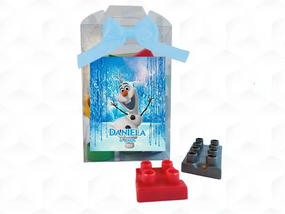 Bloco de Montar Olaf Personalizada - artesanato feito à mão por creativitybynina