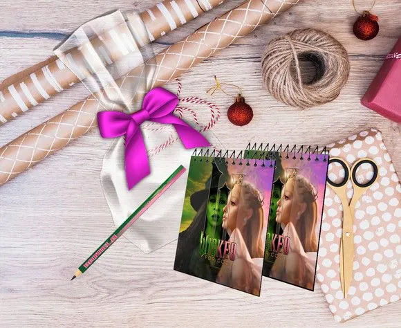 Bloquinho Wicked Personalizado - feito à mão por Artmanha Lembrancinhas