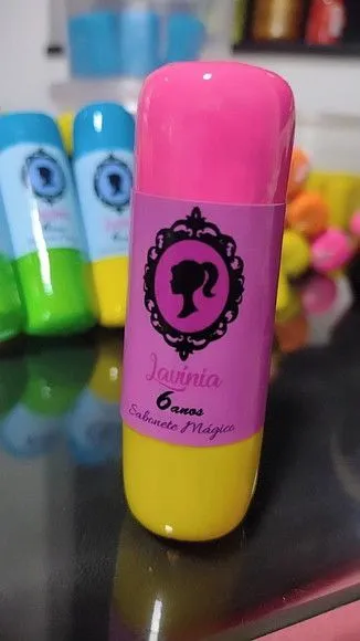 Lembrancinha Infantil Sabonete Mágico Personalizado - artesanato feito à mão por Juliana Biz - casa e bem estar
