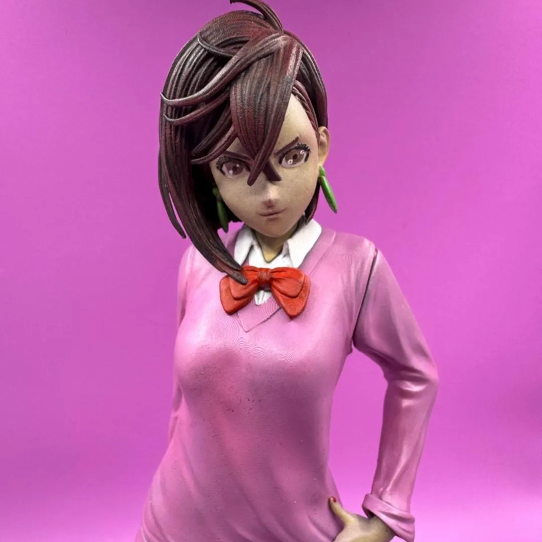 momo ayase dandadan action figure Anime - artesanato feito à mão por 3D BILLA