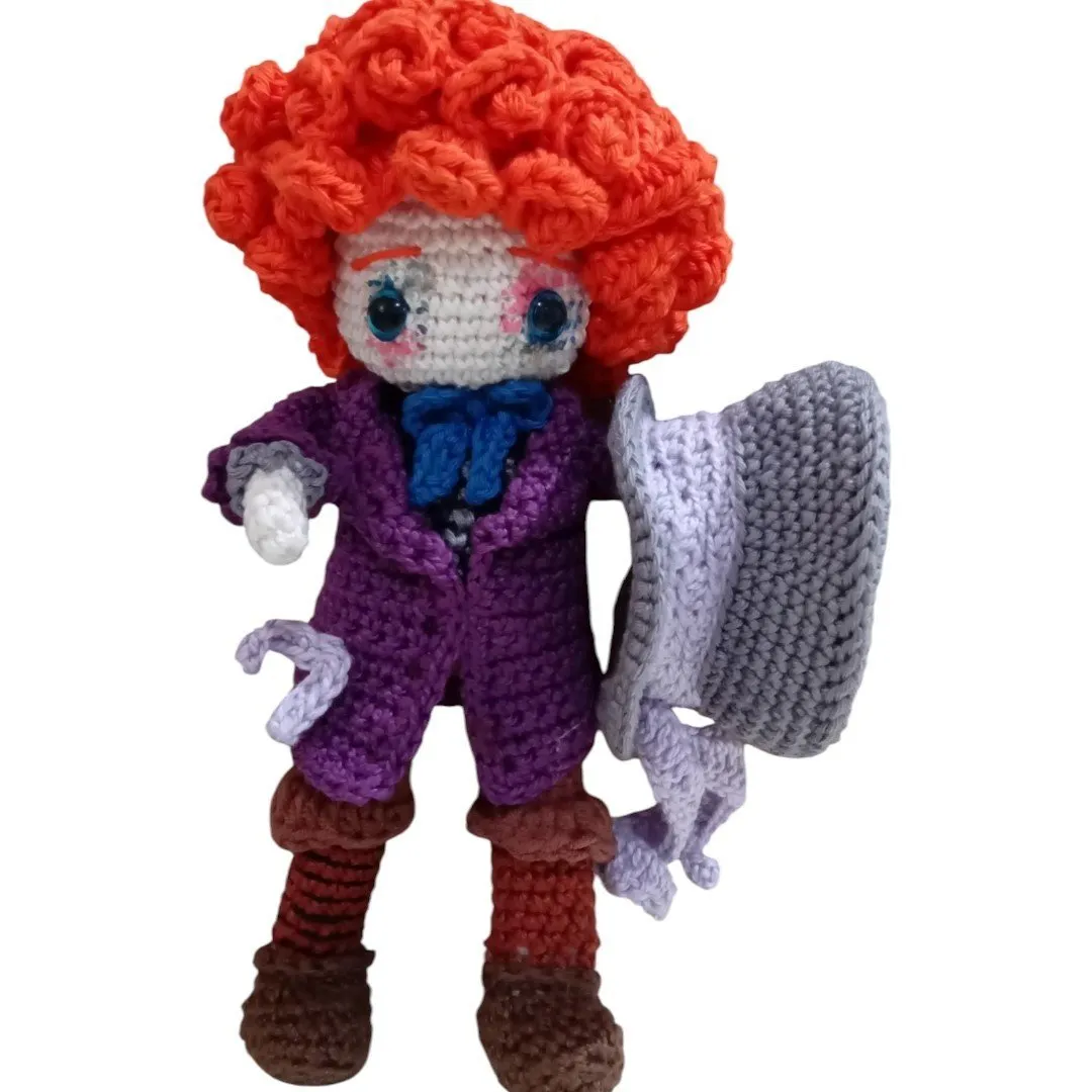 chapeleiro maluco amigurumi - foto 3