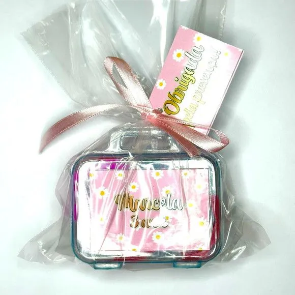 Maletinha Margarida Modelar Personalizada - feito à mão por Mi Papelaria Criativa