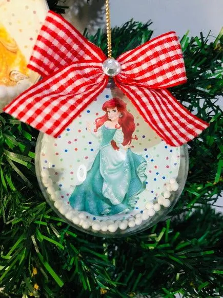 Bolinha de Natal Princesas da Disney - foto 2