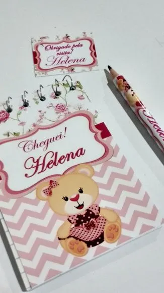 Bloquinho personalizado - artesanato feito à mão por Mi Papelaria Criativa