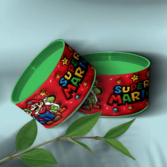 Tubo Lata - Super Mário Bros Personalizada - feito à mão por Mi Papelaria Criativa
