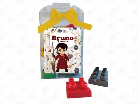 Bloco de Montar Harry Potter Personalizada - artesanato feito à mão por creativitybynina