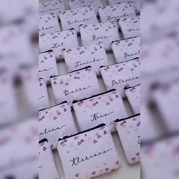 Porta Moedas Personalizado - Corações - foto 3