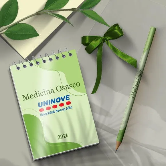 Bloquinho - Formatura Uninove Personalizado - artesanato de Mi Papelaria Criativa