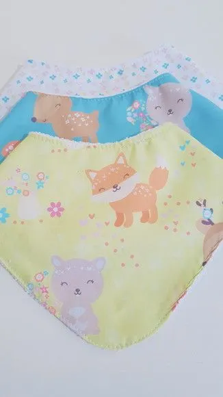 Kit 3 babadores - Floresta baby - foto 5