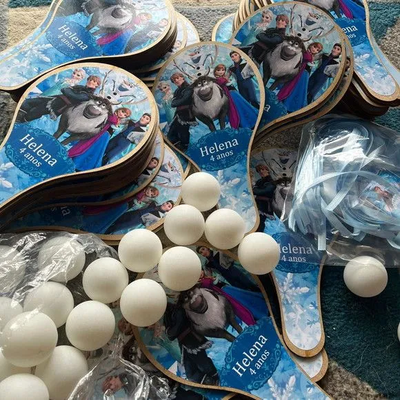 Raquete Ping Pong - Frozen - foto 2