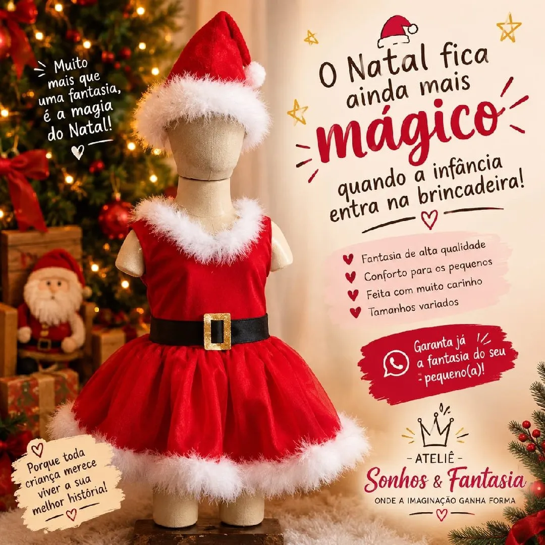 Mamãe Noel infantil