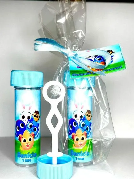 Bolinha de Sabão Bolo Fofo Personalizada - foto 2