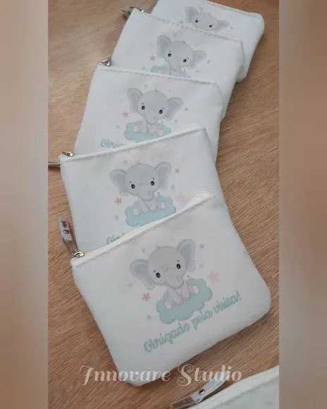 Porta Moedas - Elefantinho - artesanato feito à mão por Innovare Studio