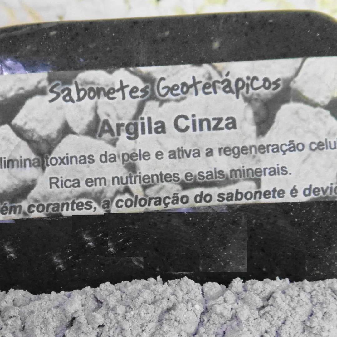 Sabonetes Geoterápicos - Argila Cinza - foto 3