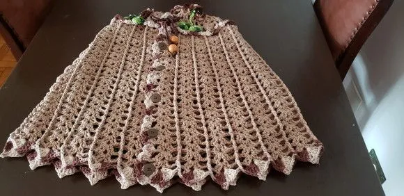 Capa Crochê para Botijão com Flores - foto 5