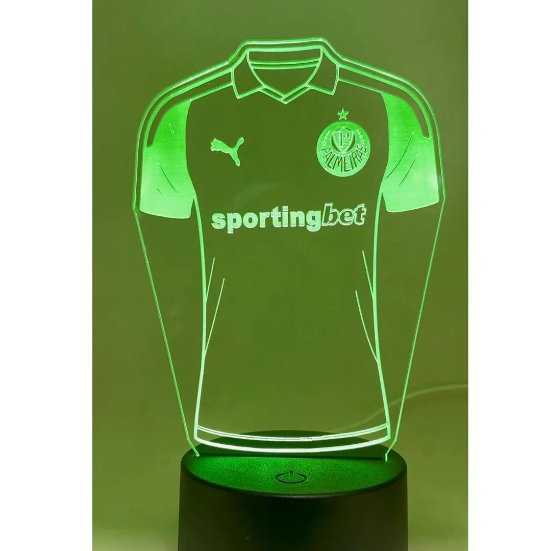 Luminária Palmeiras Personalizada  acrilico 3mm com Nome – Brilho e Exclusividade para Você! - foto 2