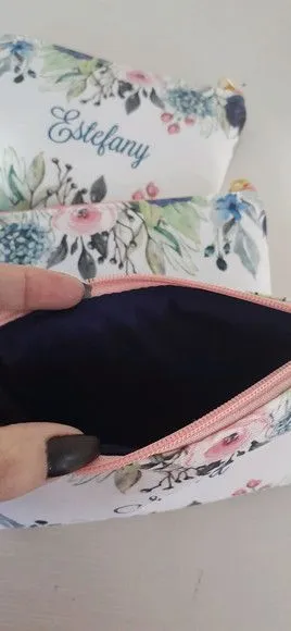Necessaire personalizada - Flores - foto 4