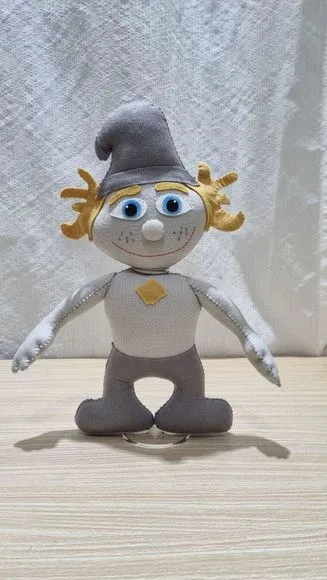 Kit 8 Smurf em Feltro 35cm - foto 4