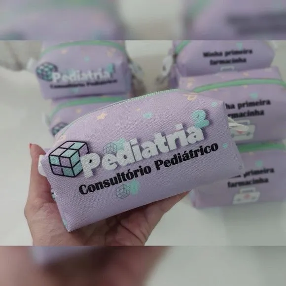 Necessaire Box - Primeira Farmacinha - artesanato feito à mão por Innovare Studio
