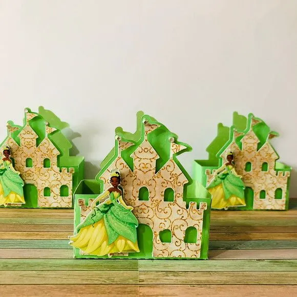 Caixa Castelo Princesa Tiana