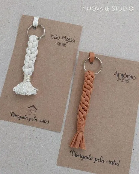 Chaveiro Macramé - Maternidade - foto 5