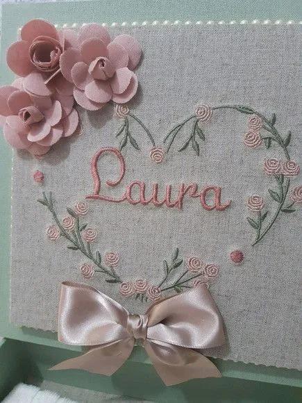 Caixa decorada com toalha - foto 2