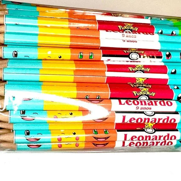 Lápis Pokemon Personalizado - foto 3
