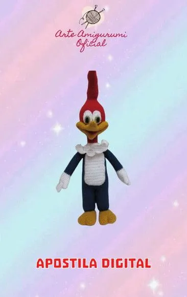 Receita Pipa Pau Amigurumi - artesanato feito à mão por Arte Amigurumi Oficial