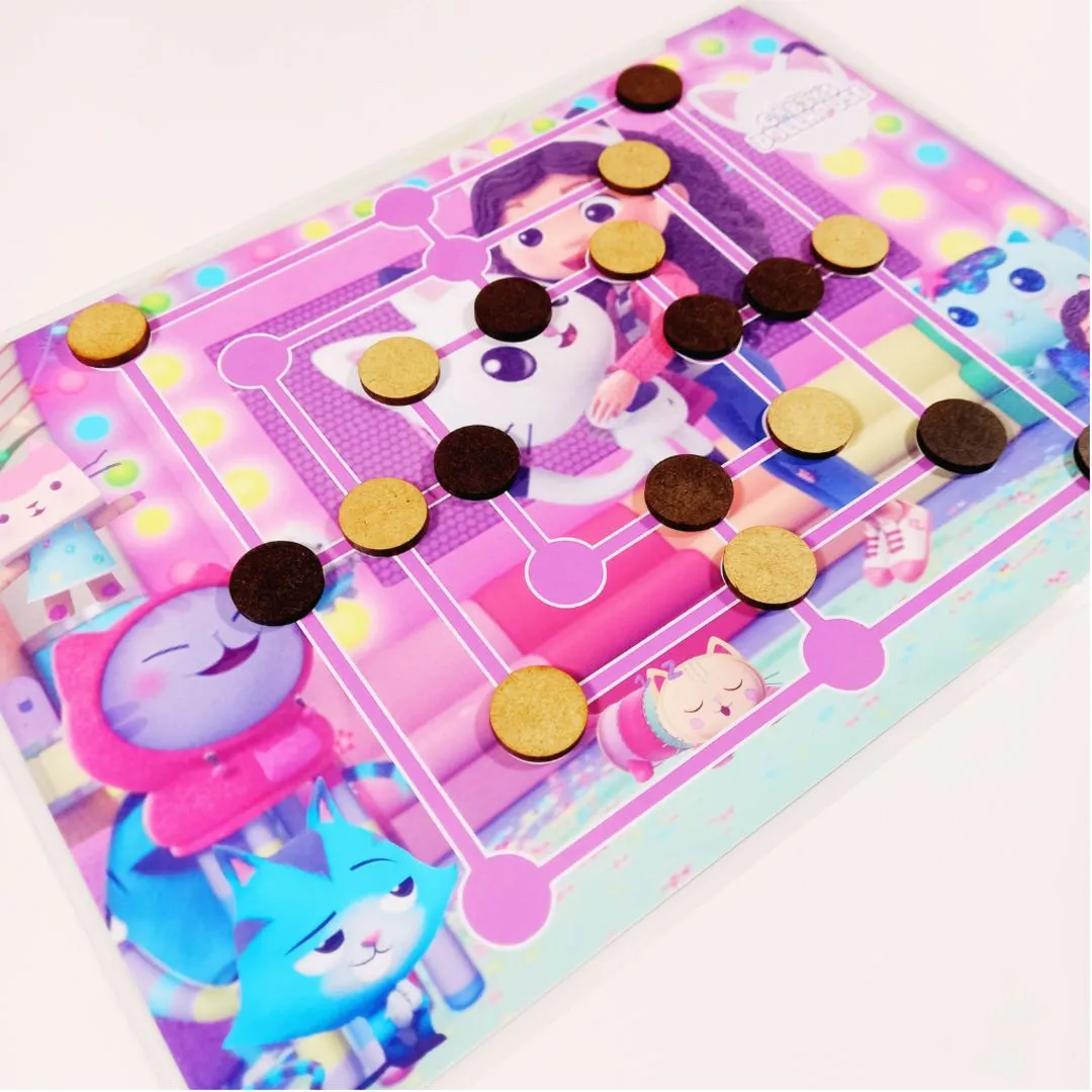 Jogo Infantil Dama Trilha Personalizado Tema Escolha JD Arte - foto 3