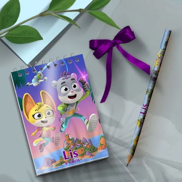 Bloquinho - Mistérios Animais Personalizado - artesanato feito à mão por Mi Papelaria Criativa