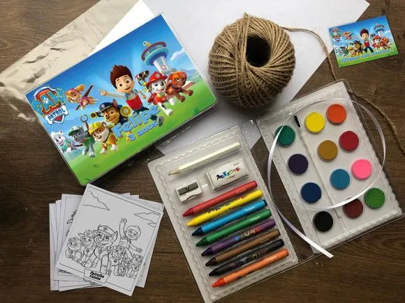 Estojo de Pintura Patrulha Canina Personalizado - artesanato feito à mão por Mi Papelaria Criativa