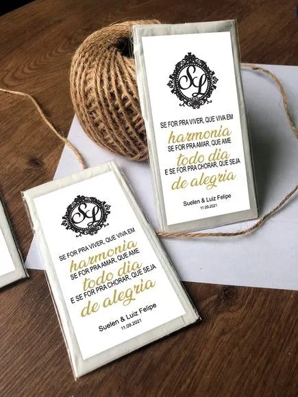 Lágrimas de Alegria Personalizada - feito à mão por Mi Papelaria Criativa