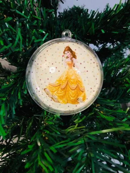 Bolinha de Natal Princesas da Disney 2 - foto 3